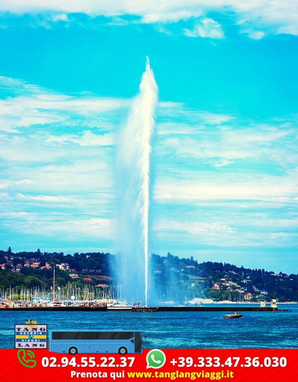 Ginevra Montreux più Navigazione Lago Sotterraneo San Leonardo